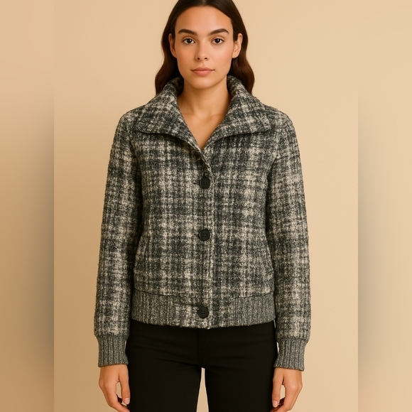 Sisley jacket size XS Lana Wool/Mohair - Picture 1 of 15